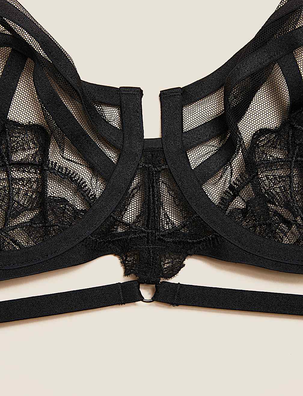 Calvi Embroidery Wired Bustier A-E