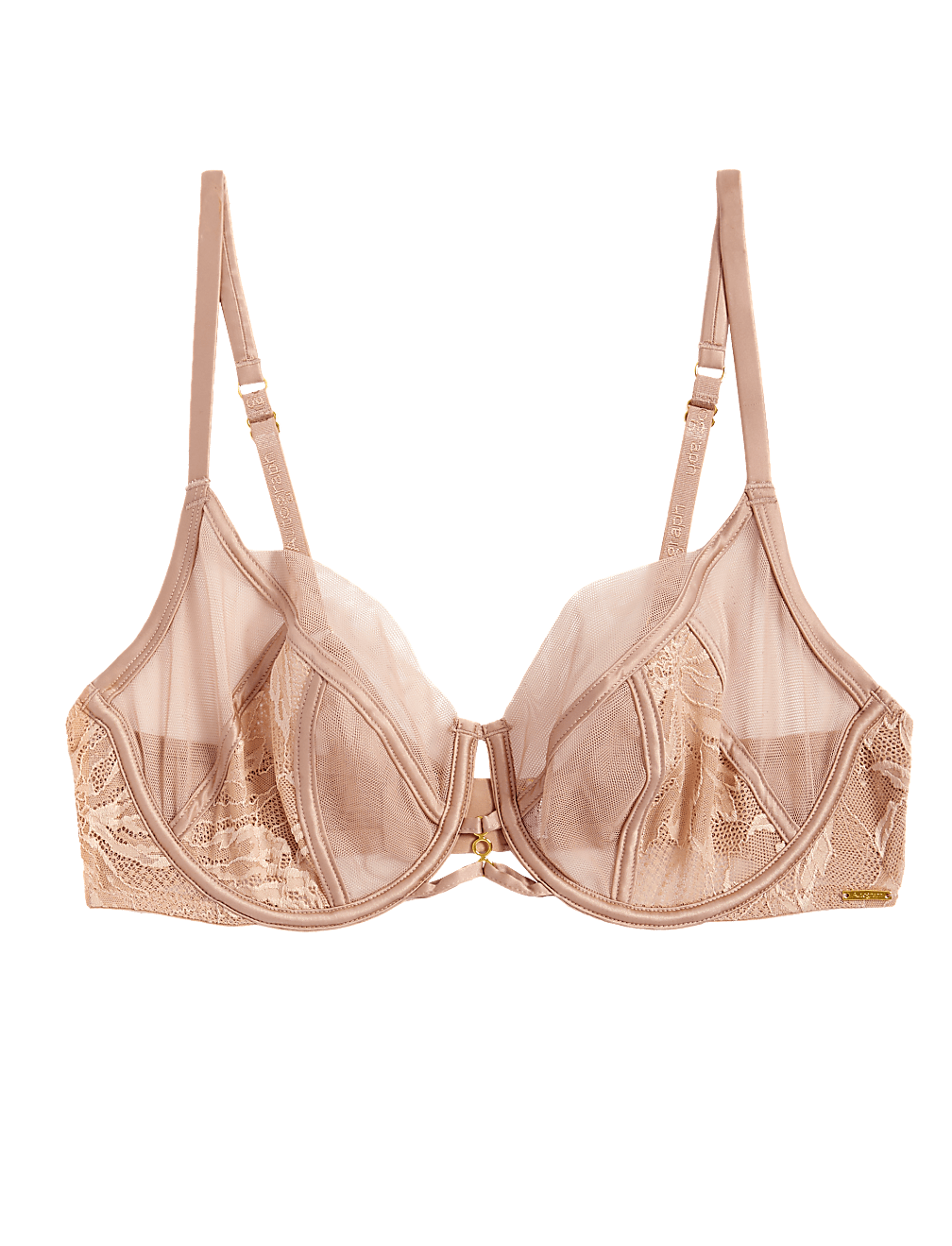 Lexington Lace & Mesh Wired Full Cup Bra