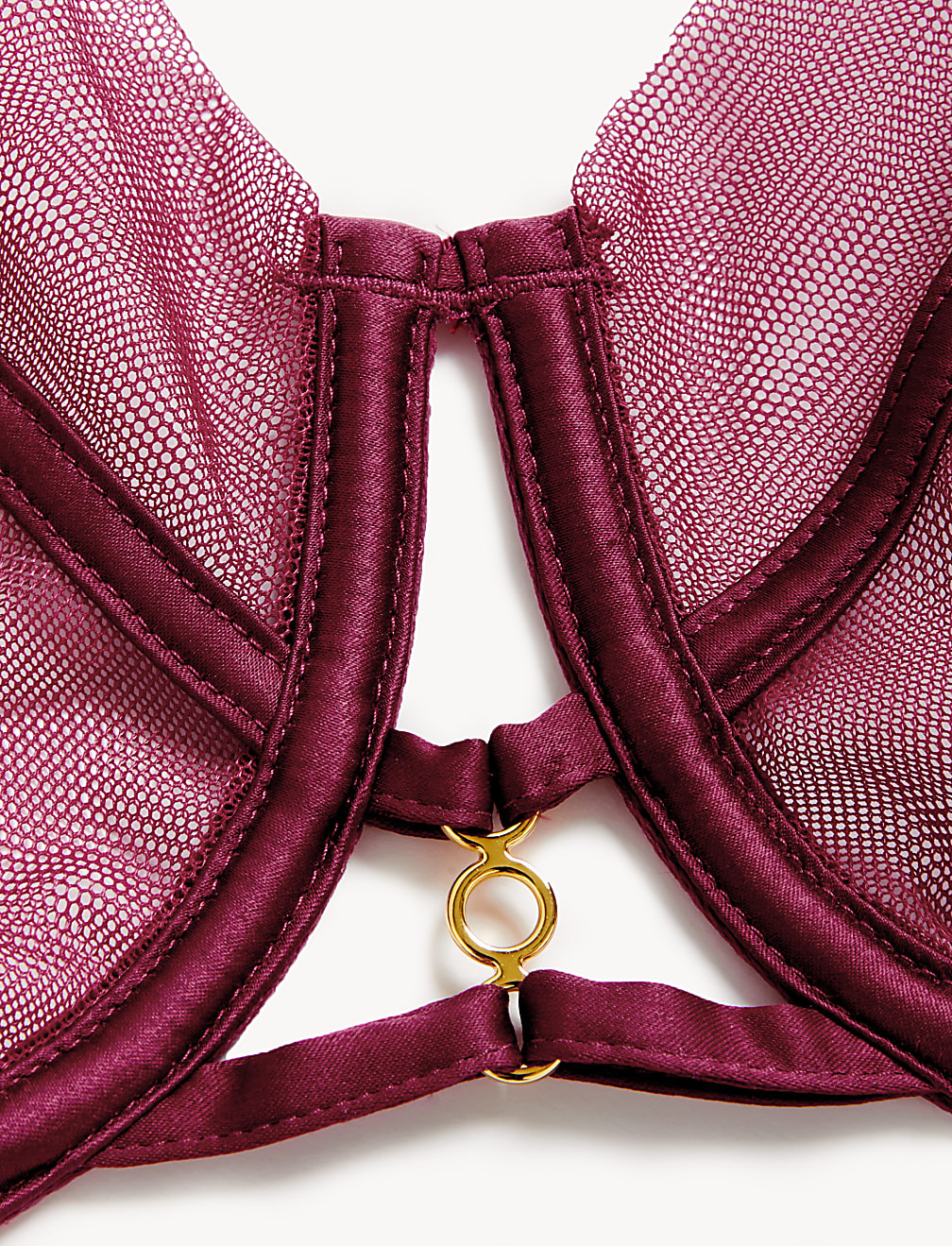 Lexington Lace & Mesh Wired Full Cup Bra
