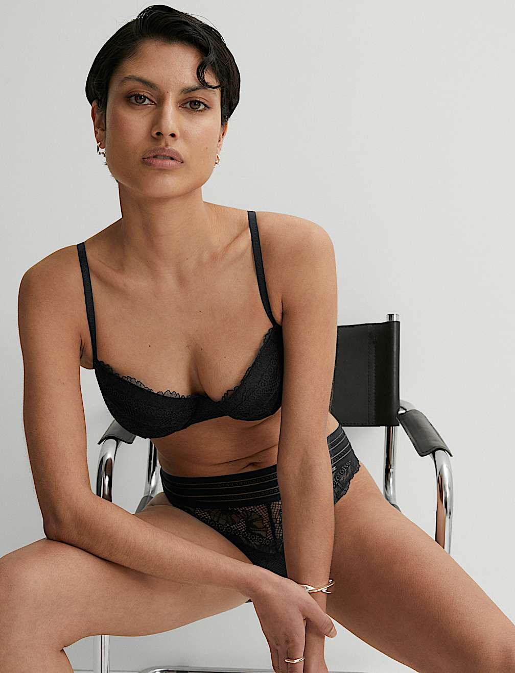 Marseilles Lace Wired Balcony Bra A-E