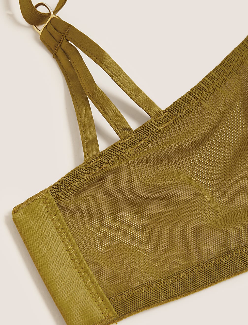 Amalfi Embroidery Longline Plunge Bra A-E