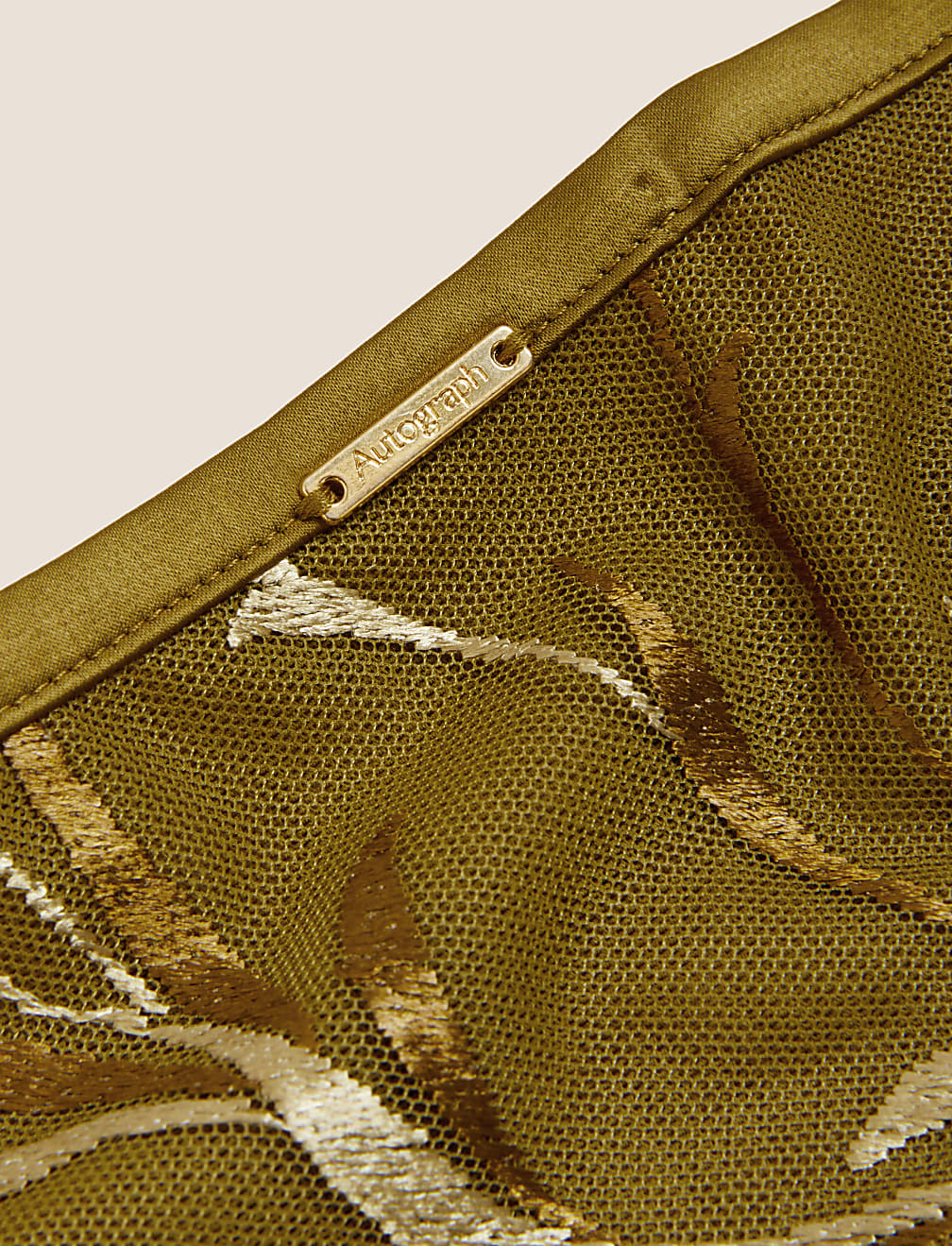 Amalfi Embroidery High Leg Knickers