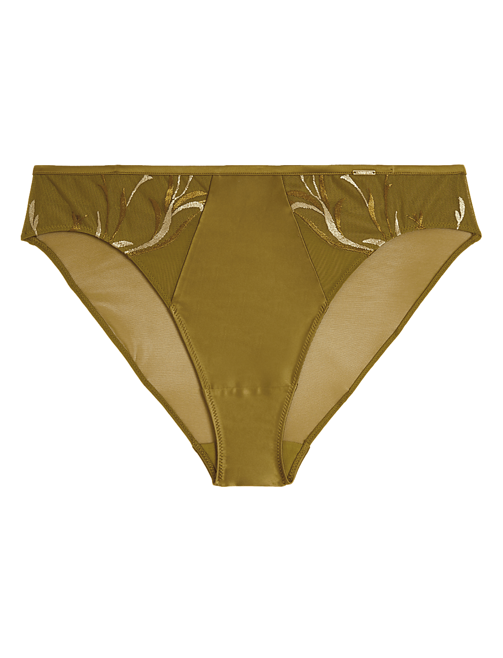 Amalfi Embroidery High Leg Knickers