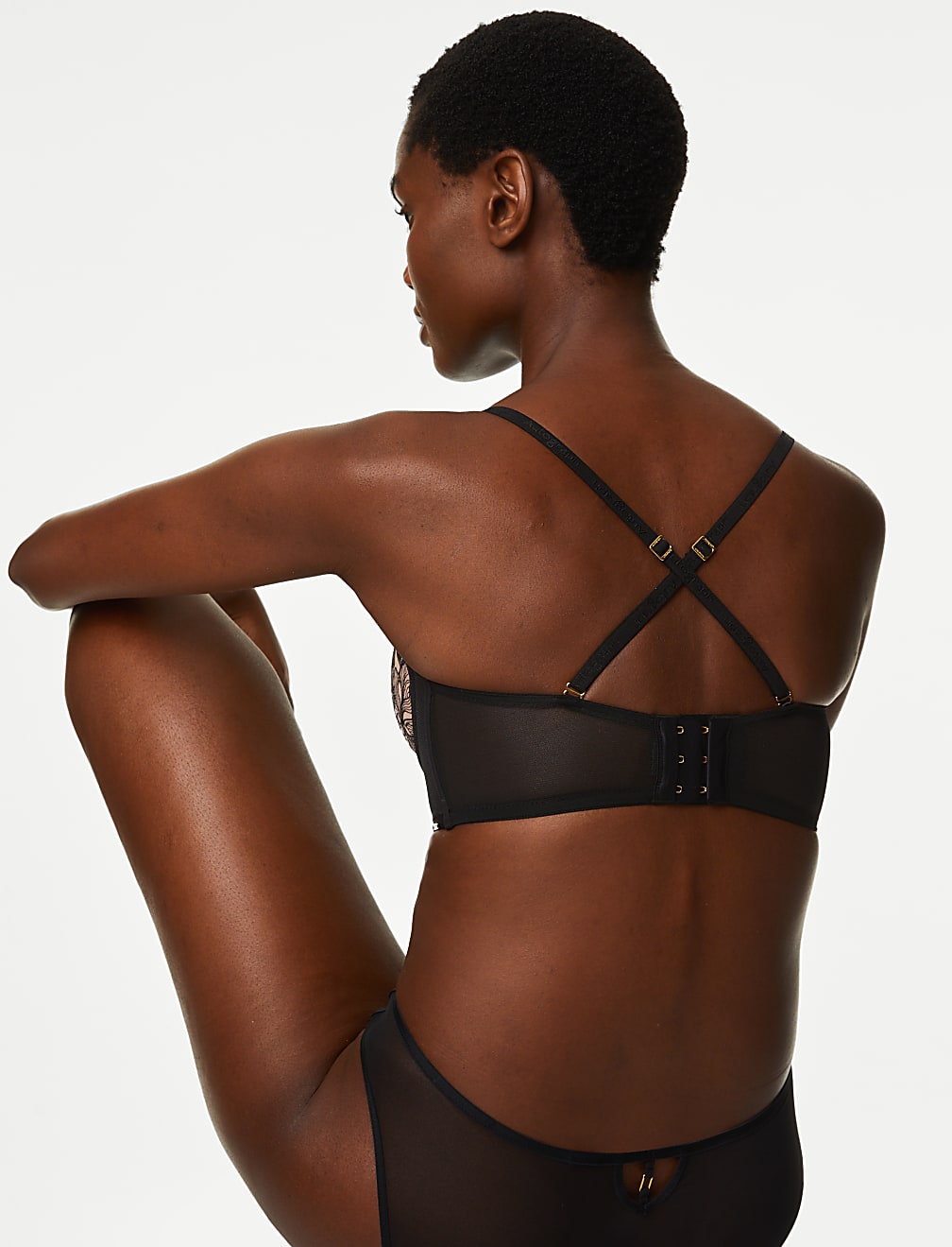 Osaka Embroidery Wired Multiway Bra A-E