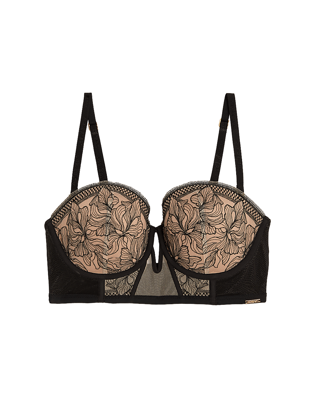 Osaka Embroidery Wired Multiway Bra A-E