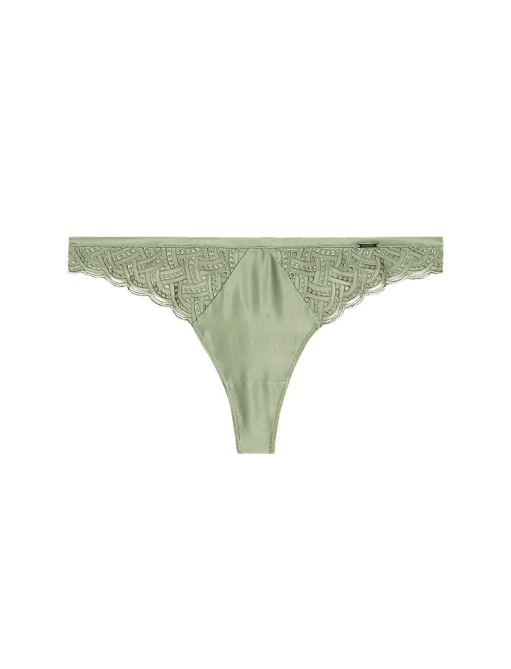 Belize Embroidery Thong