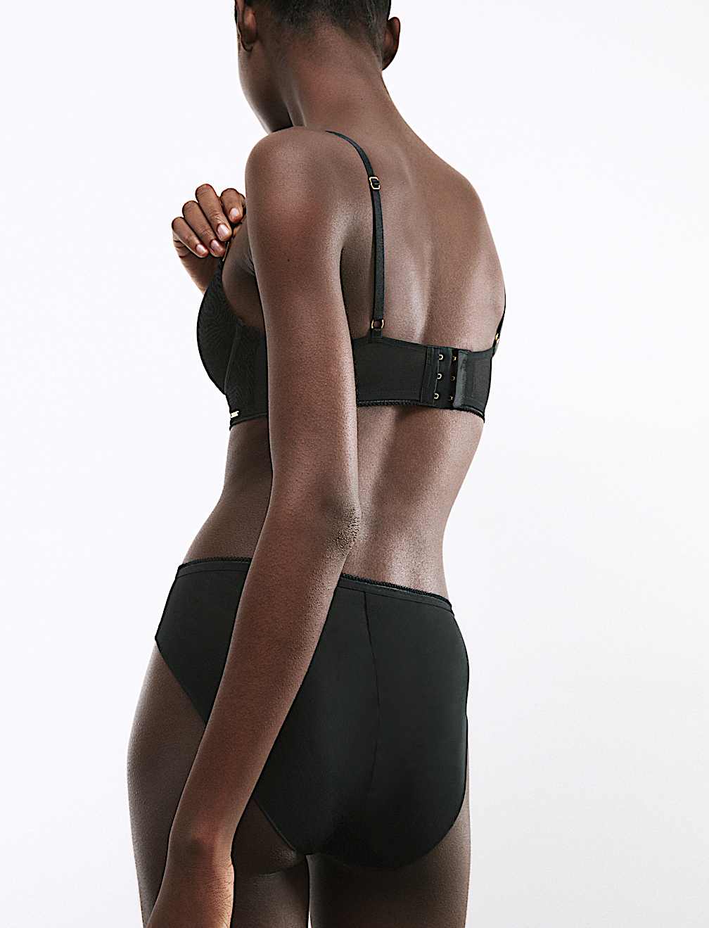 Oslo Flock High Leg Knickers