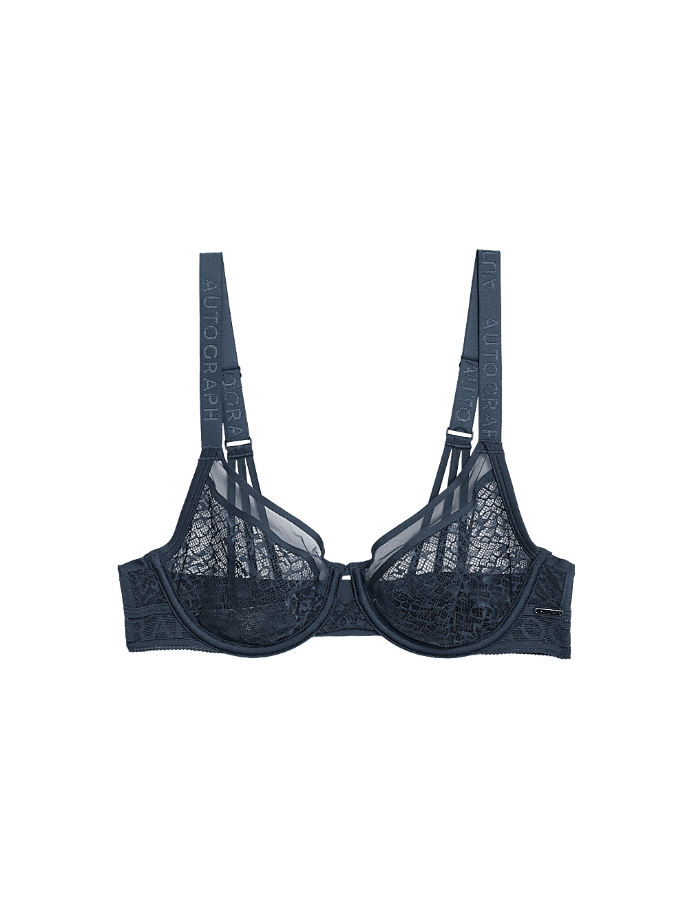 Tivoli Patterned Lace Wired Full Cup Bra (A-E)