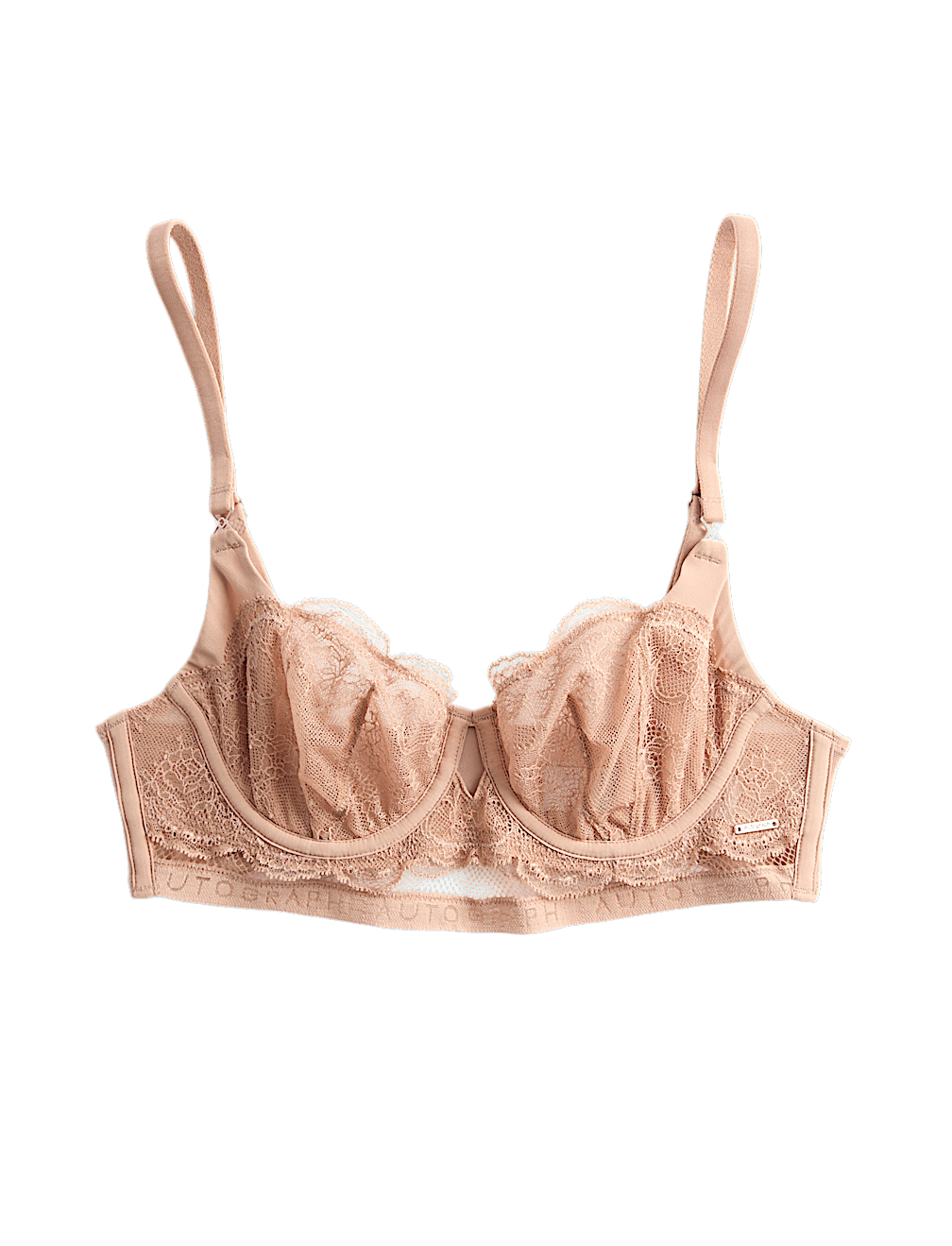 Murcia Lace Wired Longline Balcony Bra (A-E)