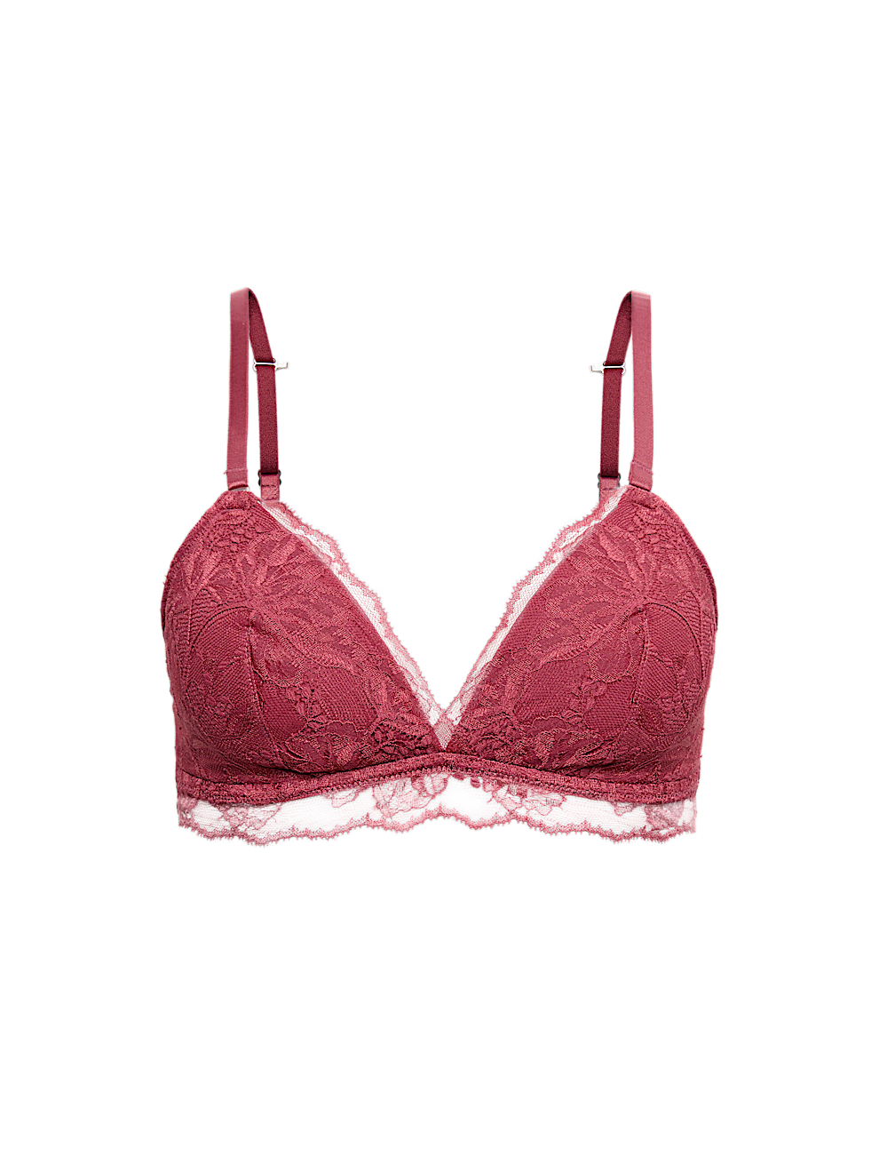 Savannah Lace Non Wired Plunge Bra (A-E)