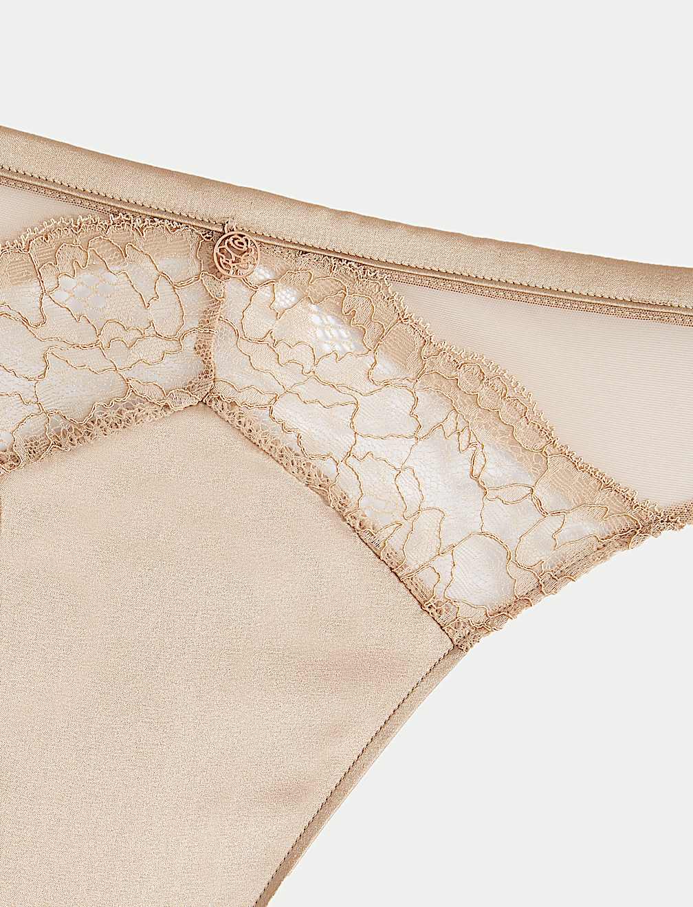 Polyamide Mix Lace Skinny Fit Knicker