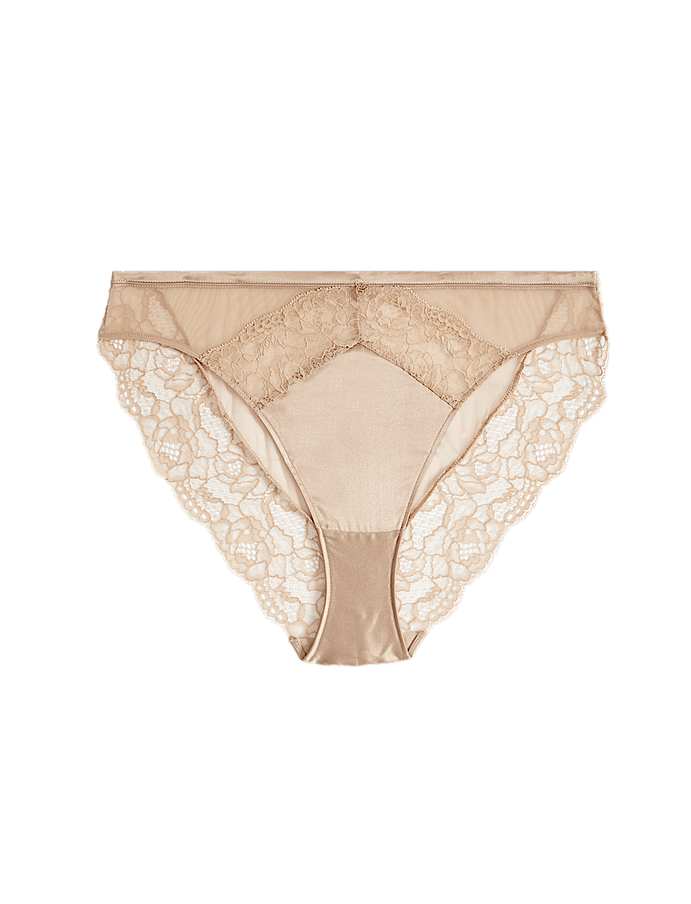 Polyamide Mix Lace Skinny Fit Knicker