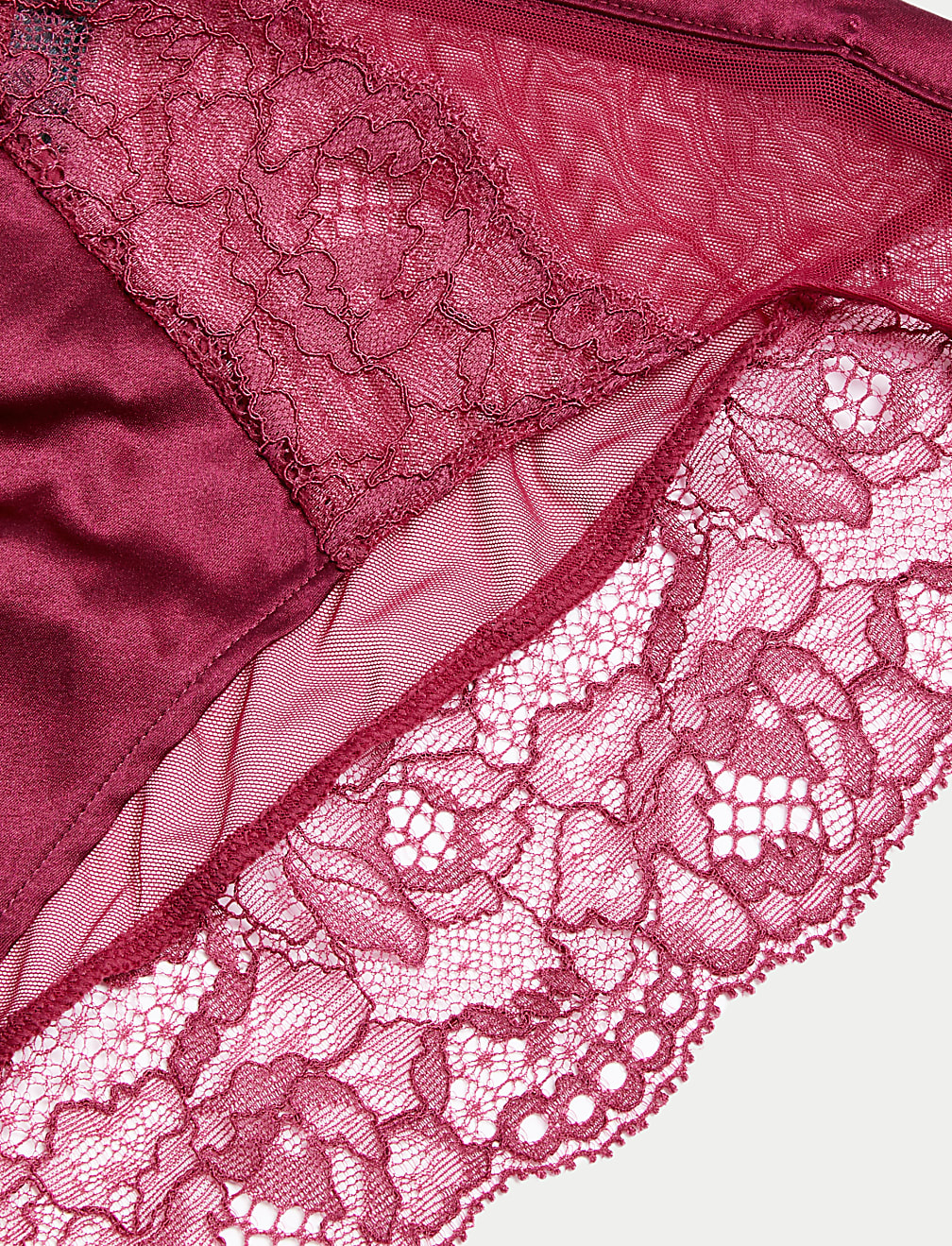Polyamide Mix Lace Skinny Fit Knicker