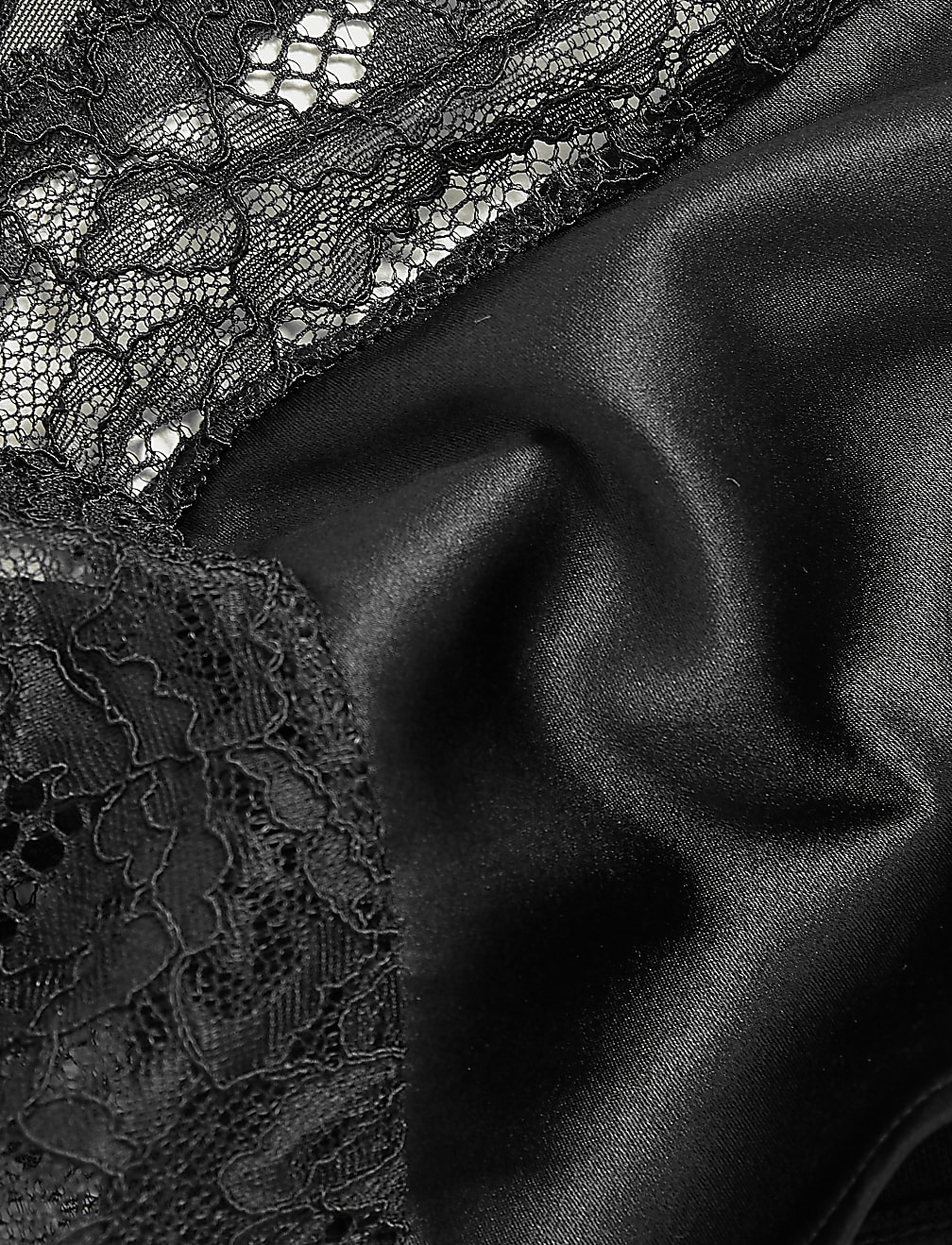 Polyamide Mix Lace Skinny Fit Knicker