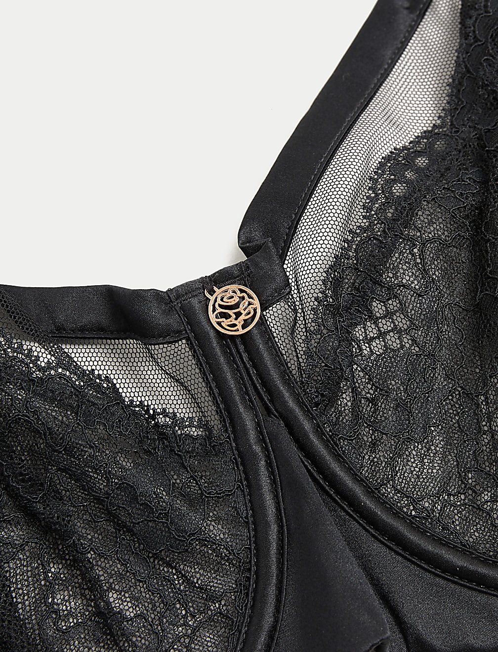 Silk & Lace Minimiser Bra