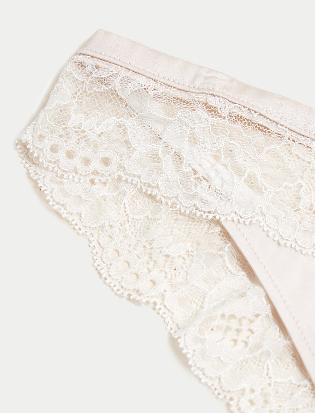 Silk & Lace Thong