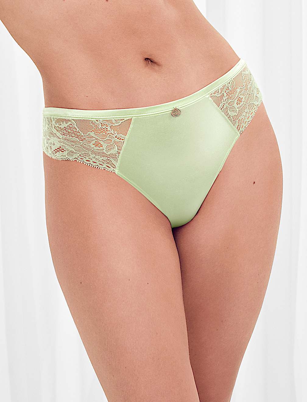 Silk & Lace Brazilian Knickers