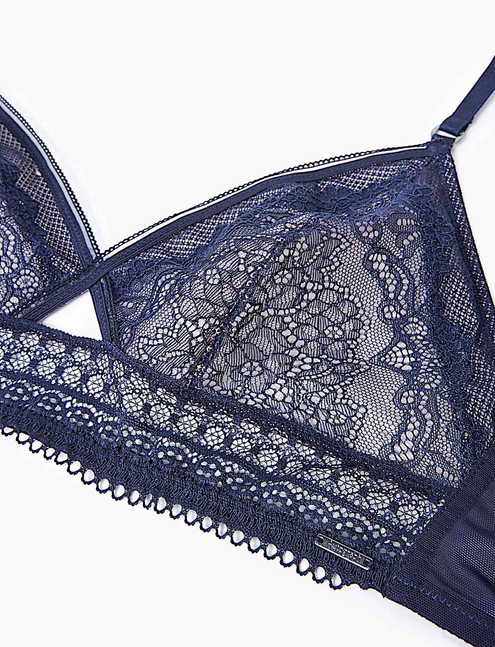 Mia Lace Non-Wired Plunge Bra