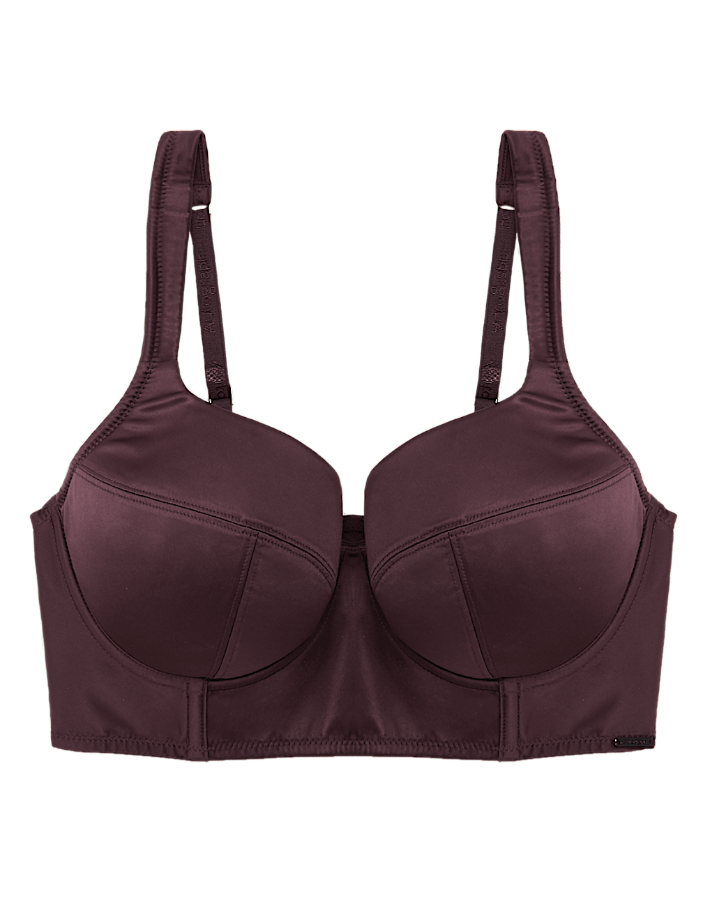 Satin Longline Bustier