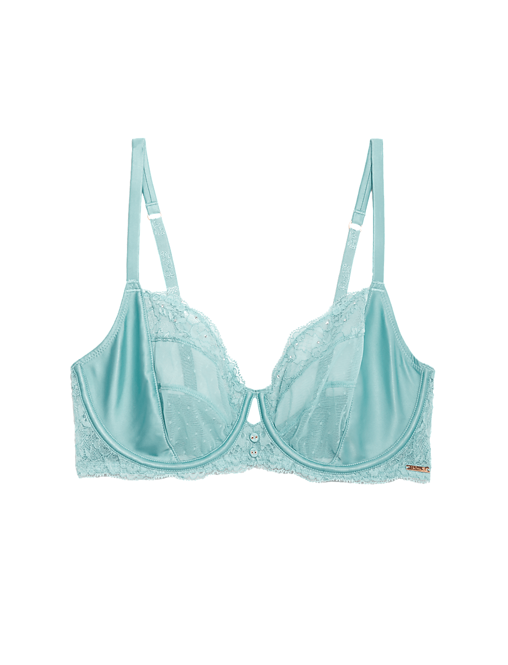 Aster Sparkle Lace Wired Balcony Bra A-E