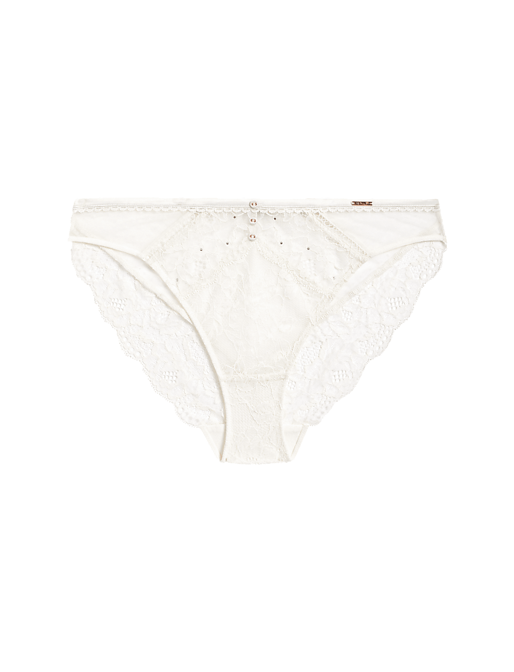 Aster Sparkle Lace High Leg Knickers