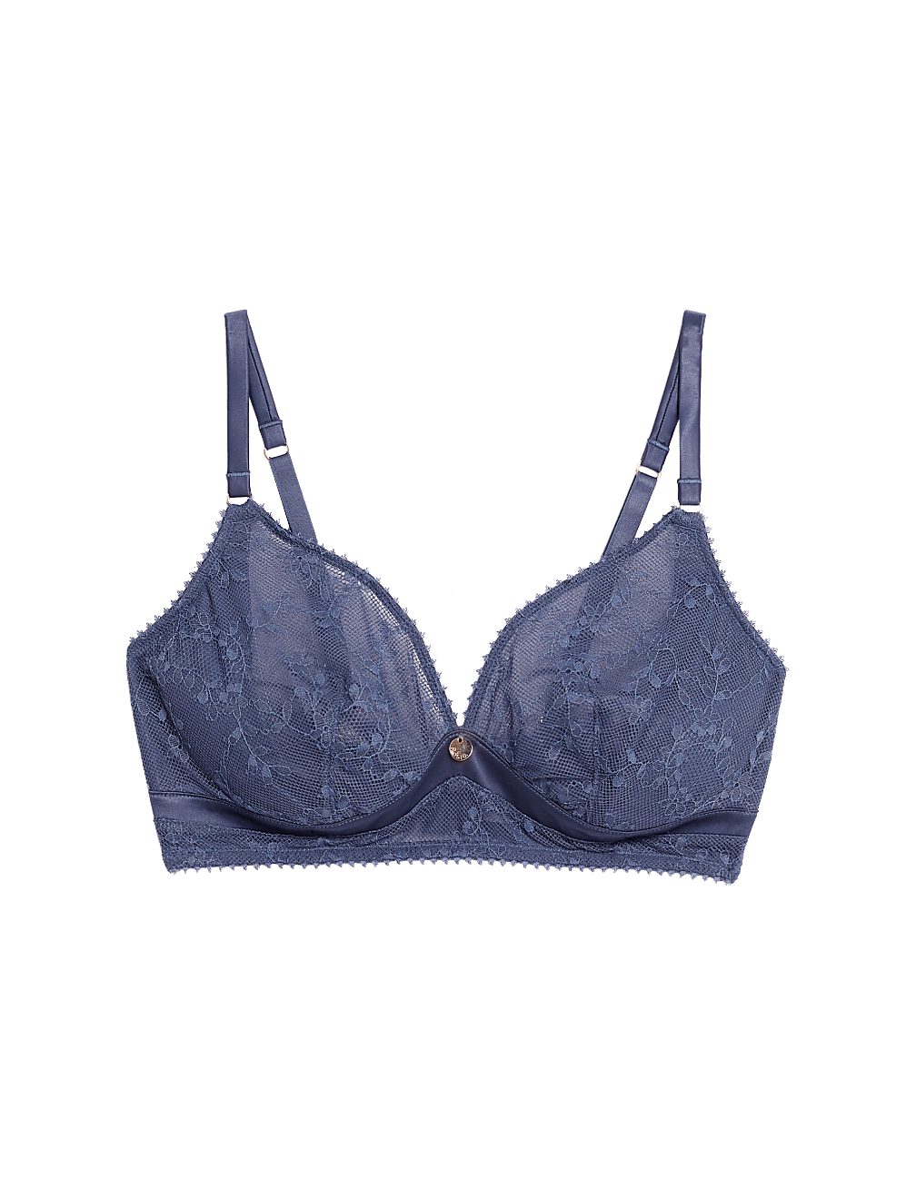 Rosa Floral Lace Non Wired Bralette A-E