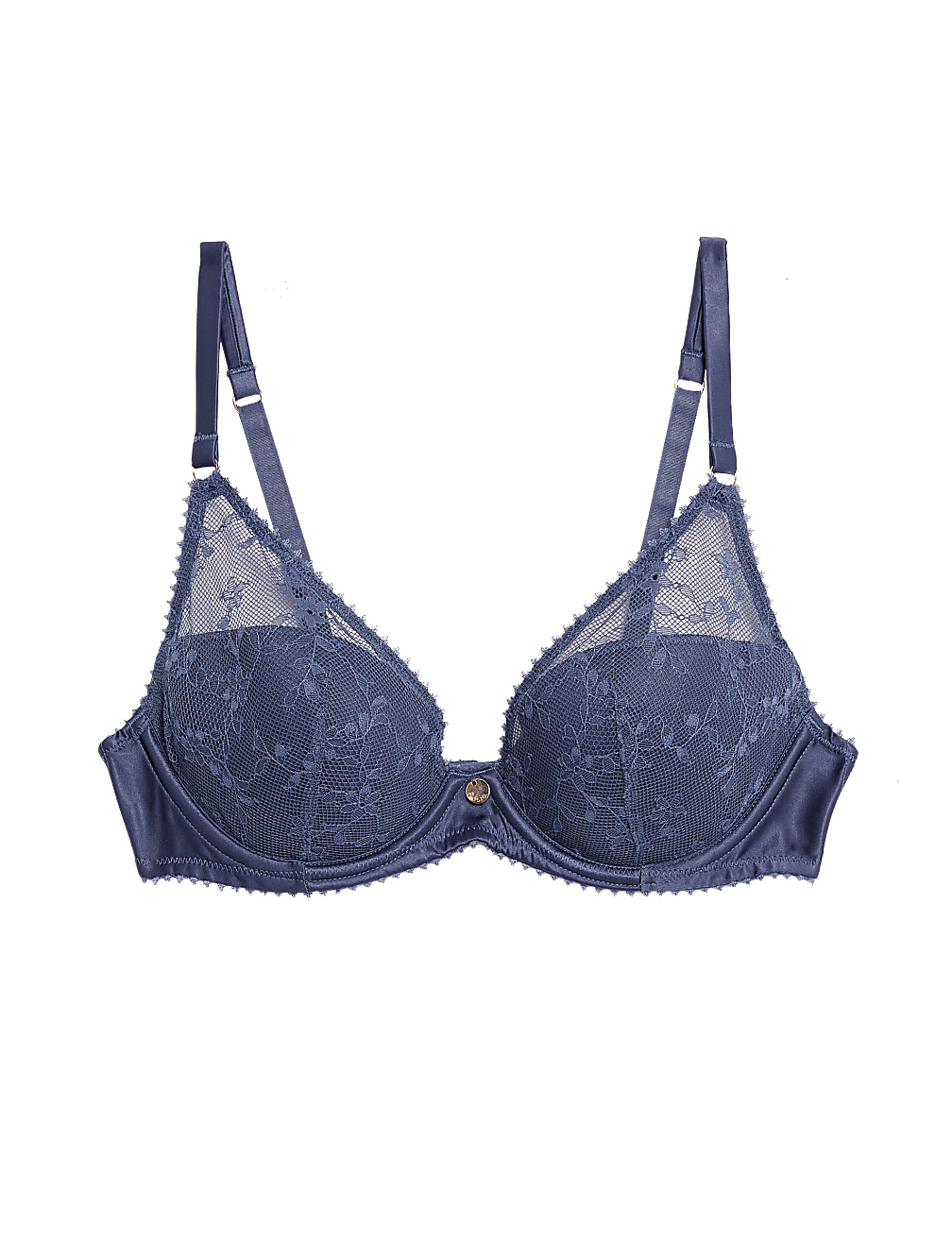 Rosa Lace Wired Plunge Bra A-E