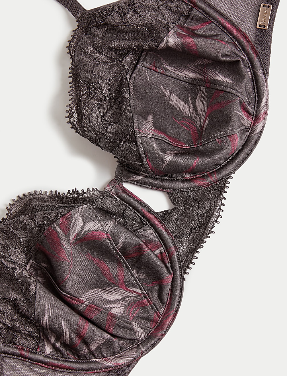 Mimosa Silk & Lace Wired Balcony Bra (A-E)