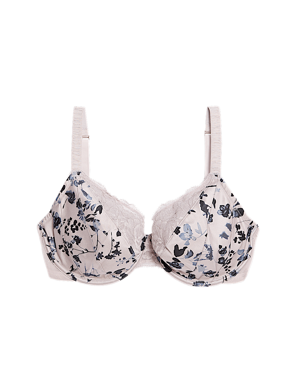 Senna Silk & Lace Wired Plunge Bra