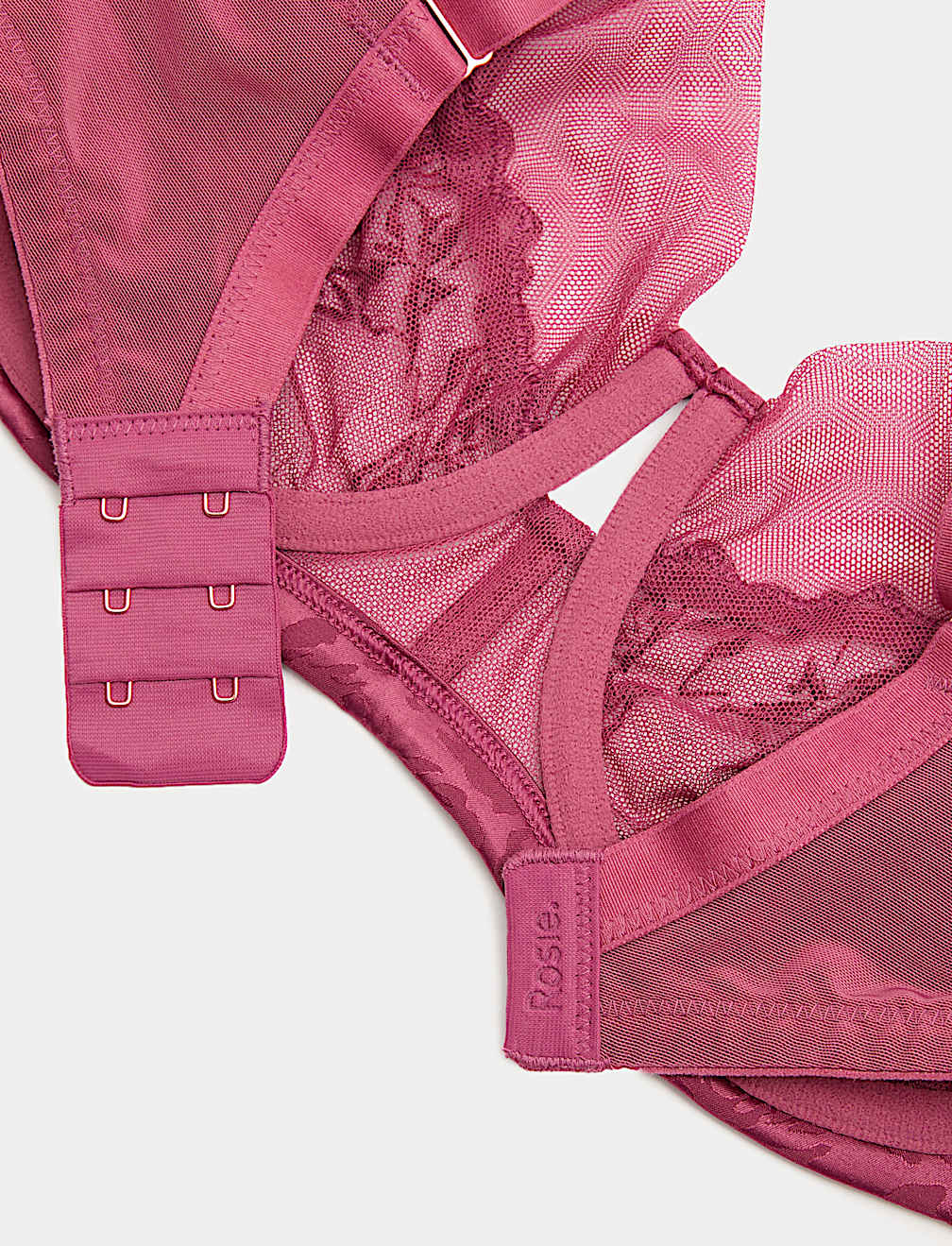 Lisianthus Embroidery Wired Balcony Bra (F-H)