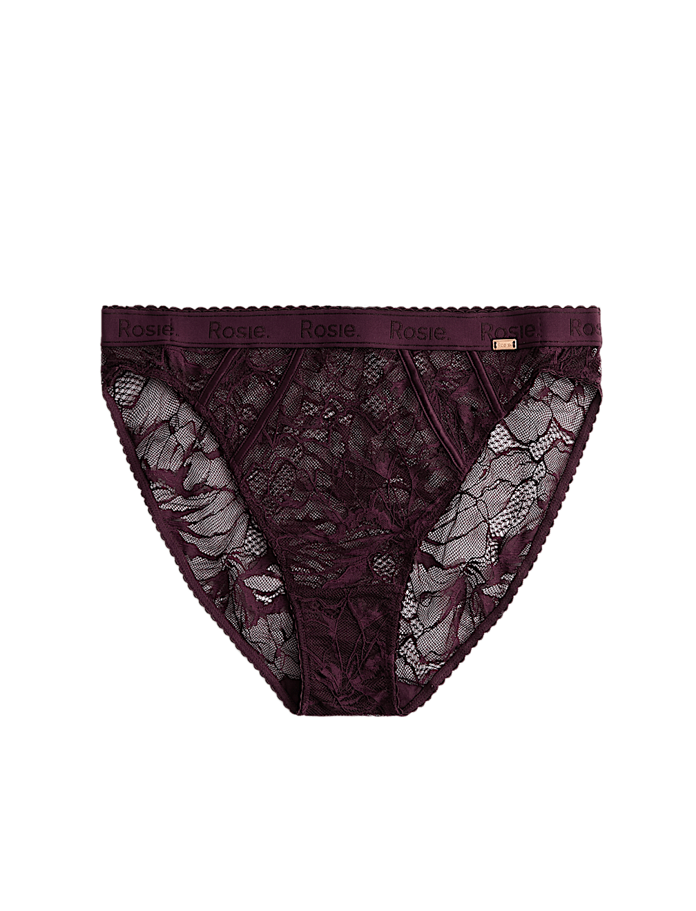 LaceWear High Waisted High Leg Knickers