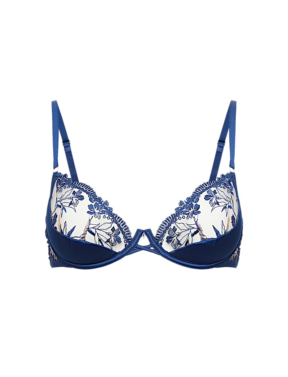 Alessia Embroidery Wired Balcony Bra (A-E)