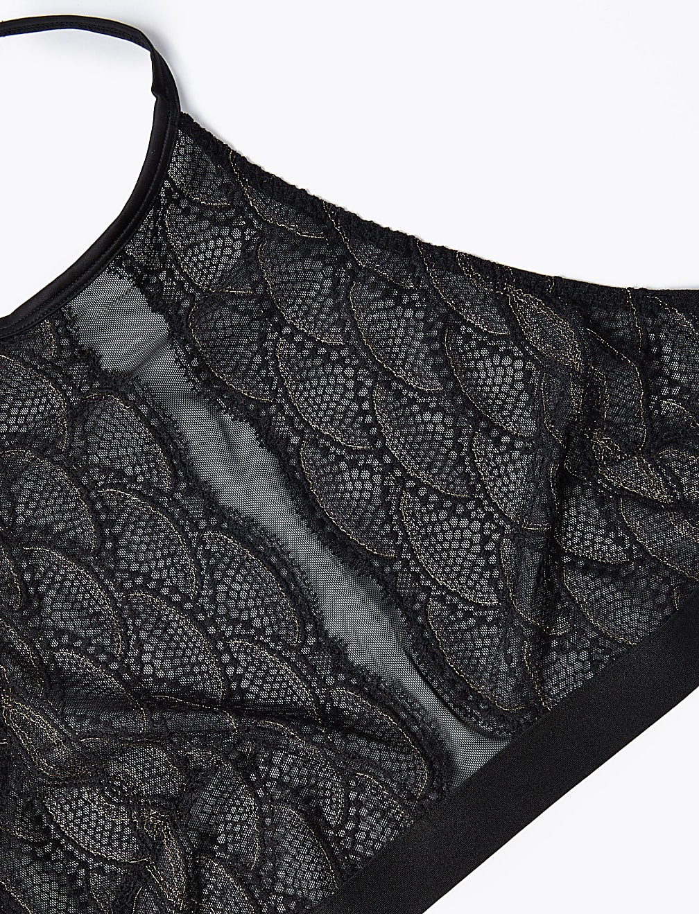 Mermaid Lace High Neck Bralette