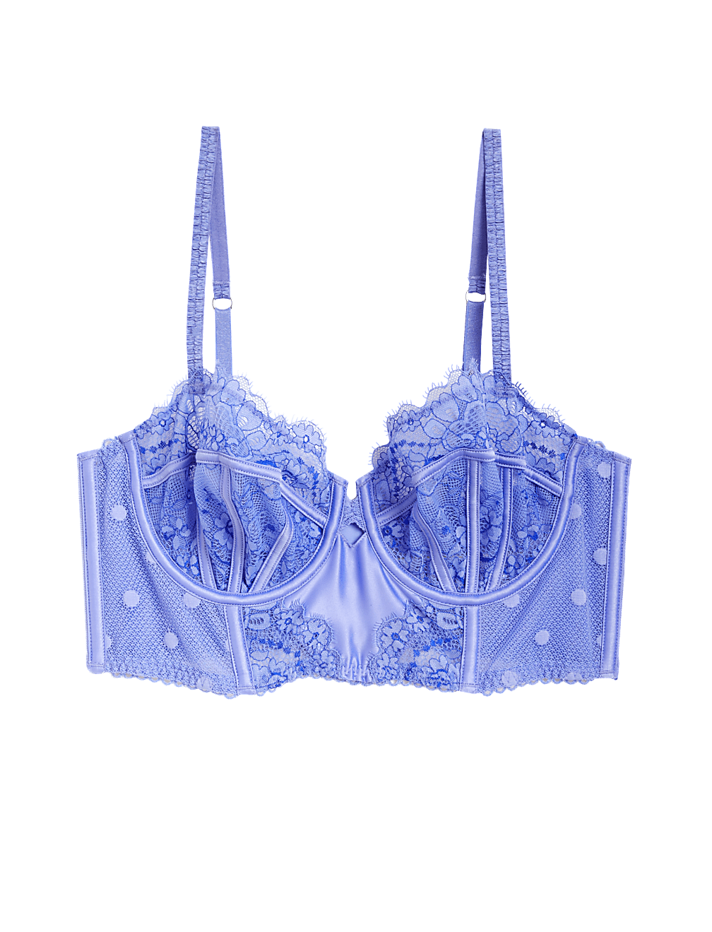 Linea Lace Wired Balcony Bra A-E