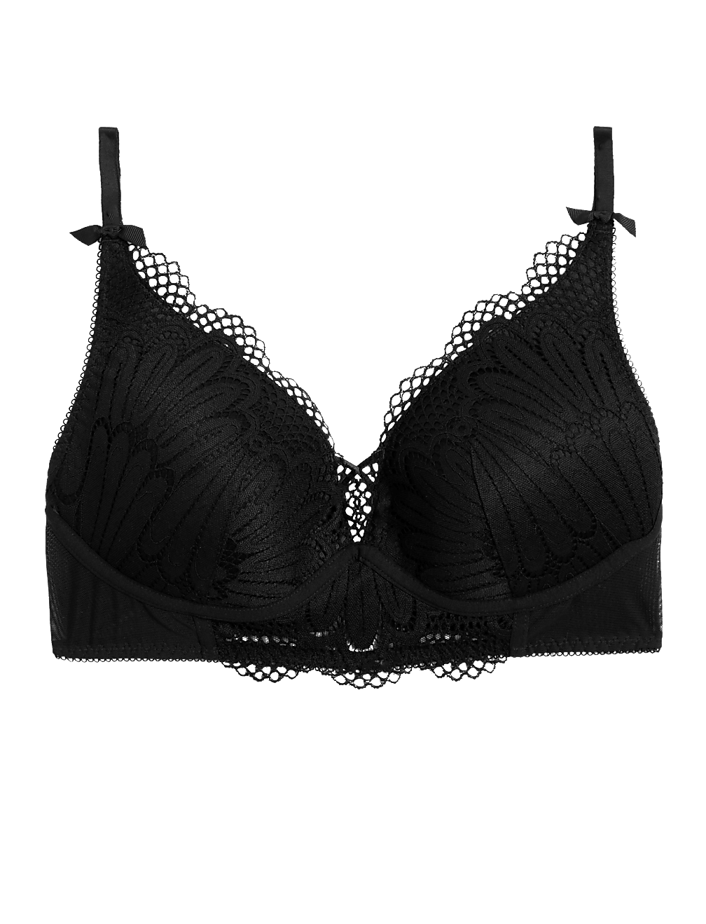 Nova Lace Non Wired Plunge Bra