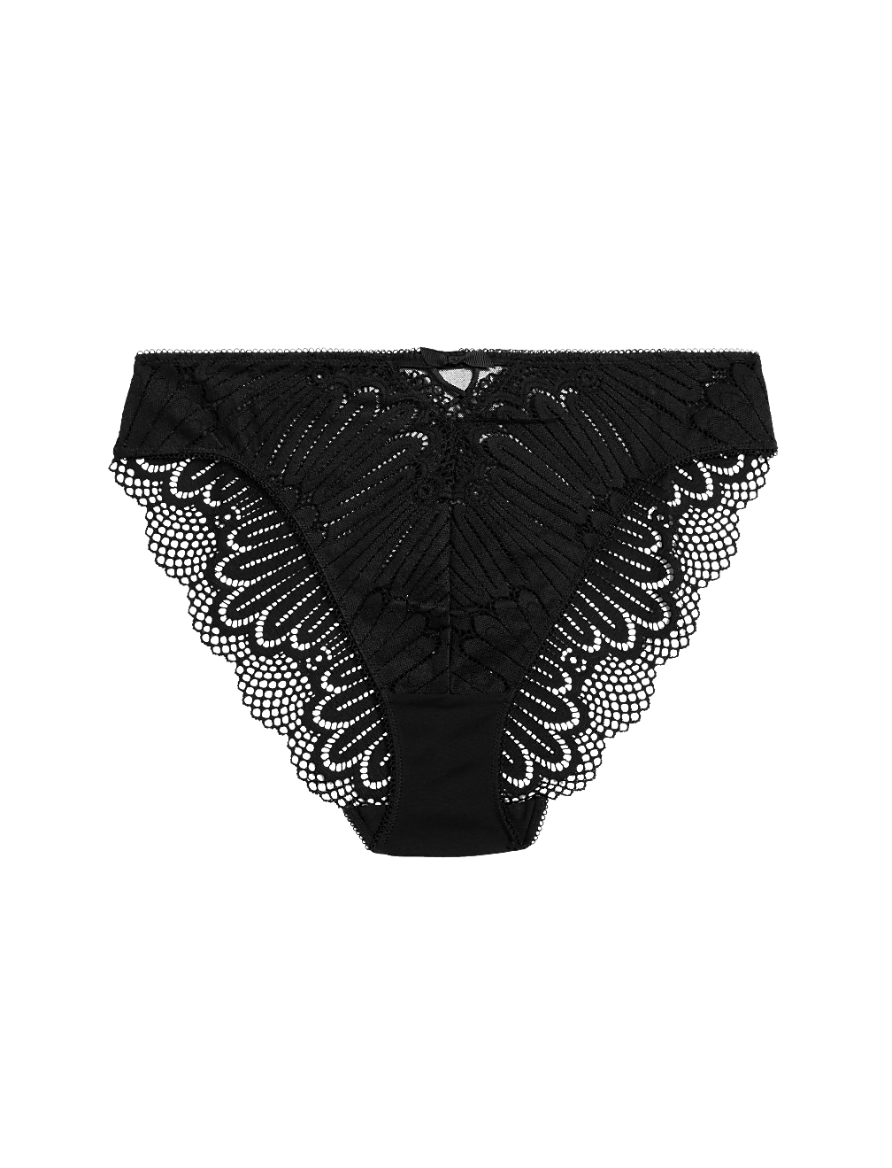 Nova Lace High Waisted High Leg Knickers