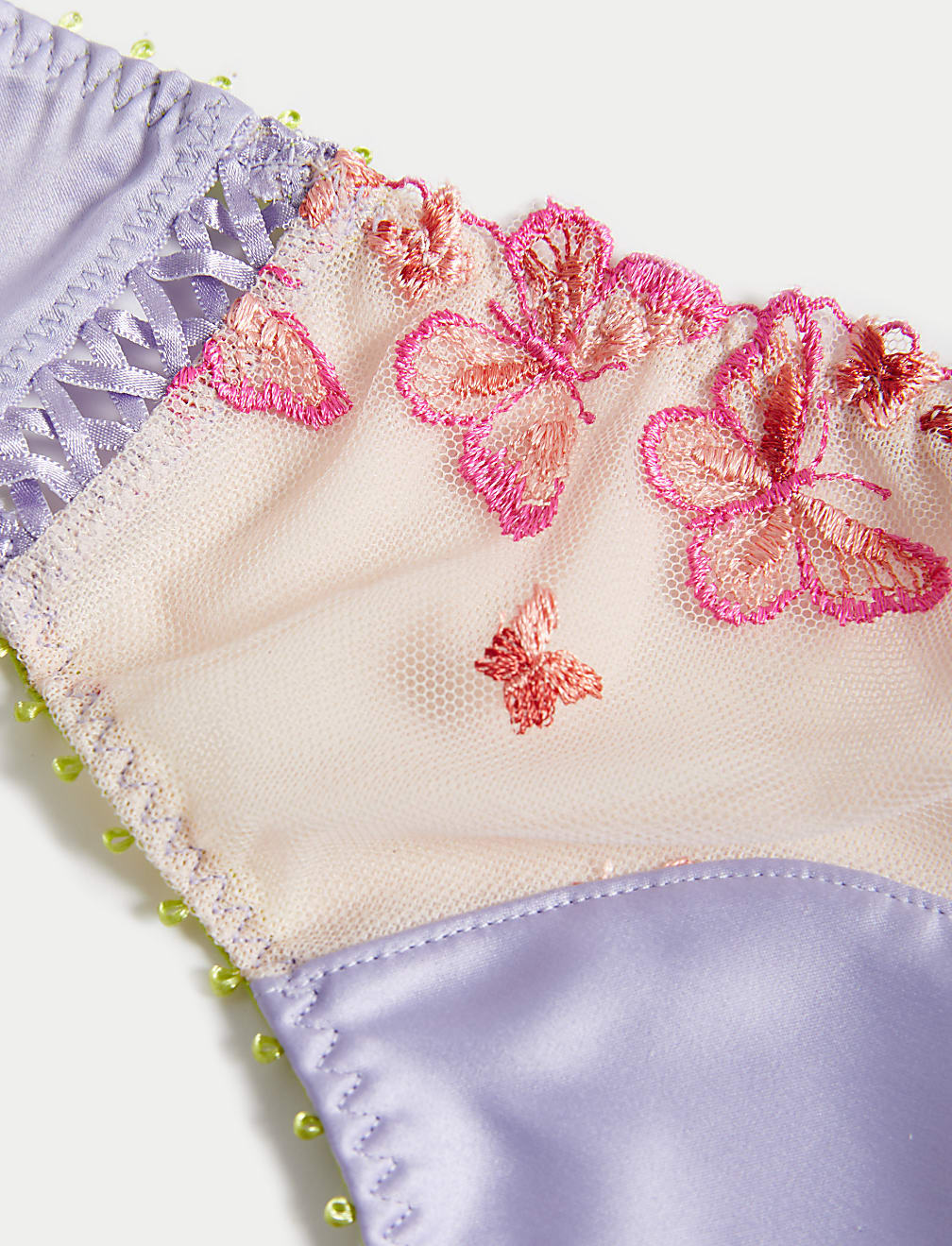 Aurelia Embroidery Bikini Knickers