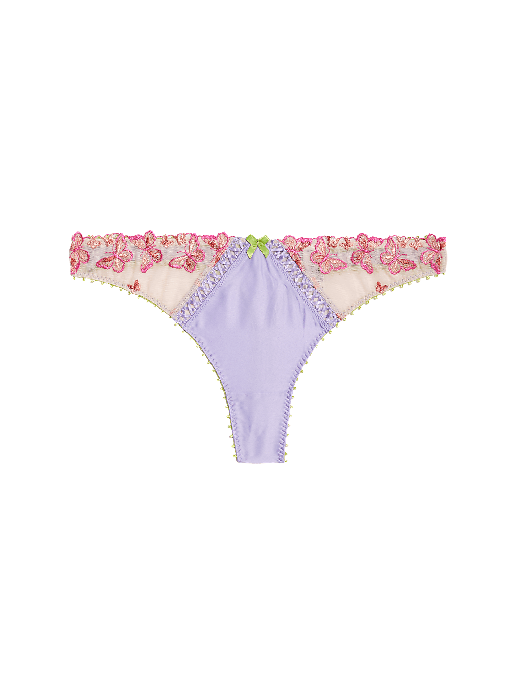 Aurelia Embroidery Thong