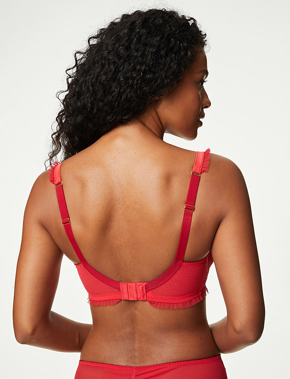Anna Lace Wired Minimiser Bra C-G
