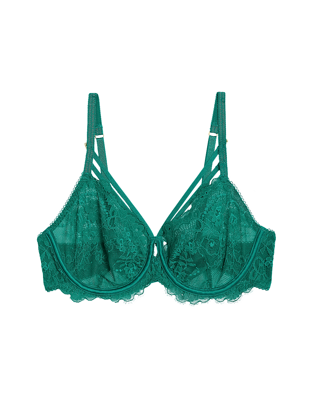Blanca Lace Wired Balcony Bra A-E