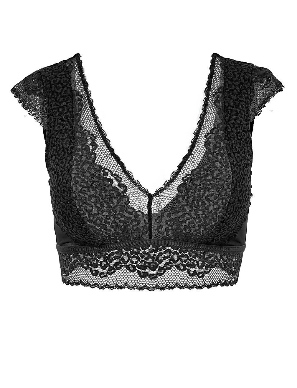 Leopard Lace Bralette