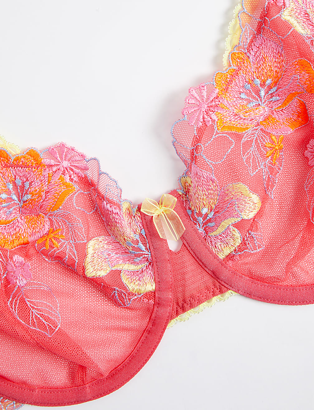 Josefine Embroidered Wired Balcony Bra (A-E)