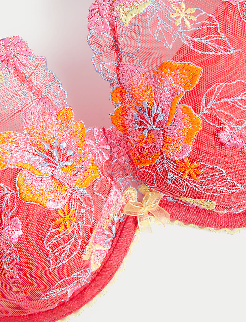 Josefine Embroidered Wired Plunge Bra (A-E)