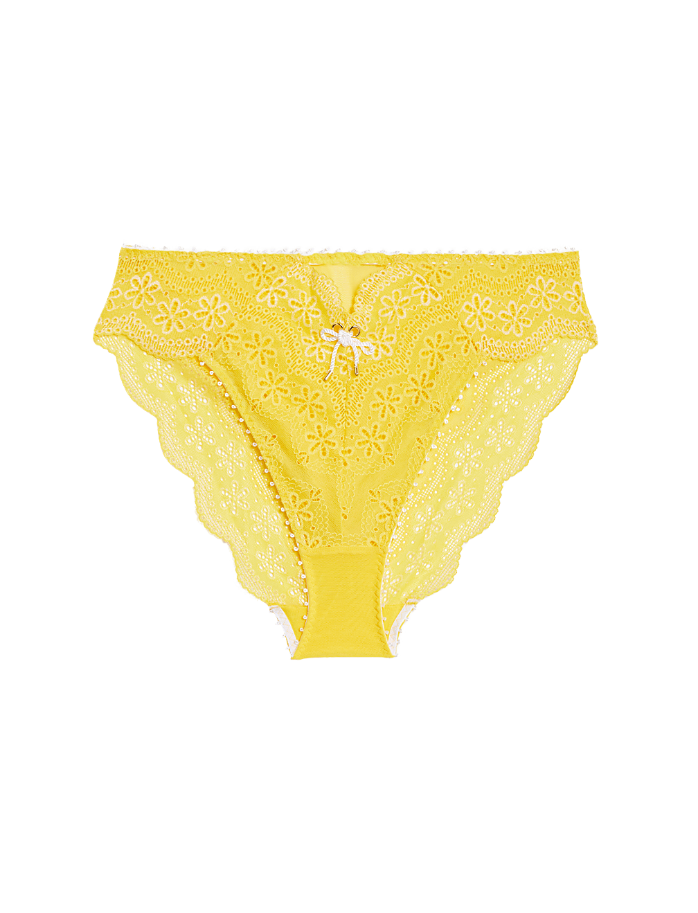 Lova Lace High Waisted High Leg Knickers