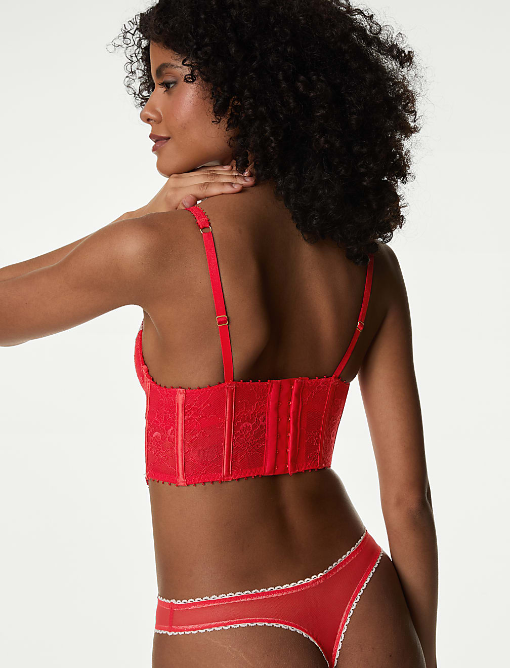 Lace Wired Corset (A-D)