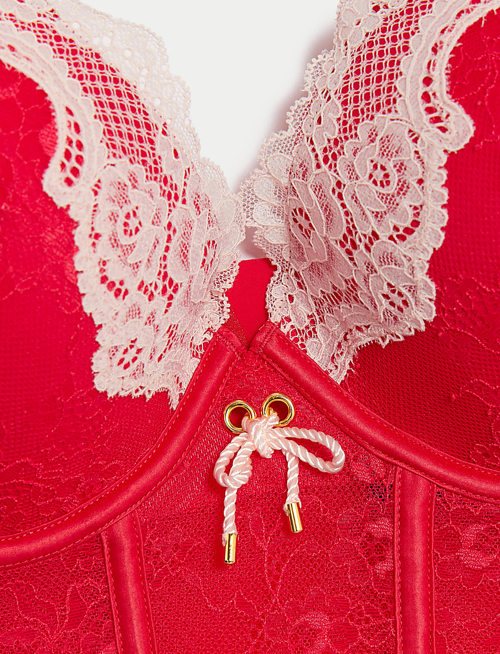 Lace Wired Corset (A-D)