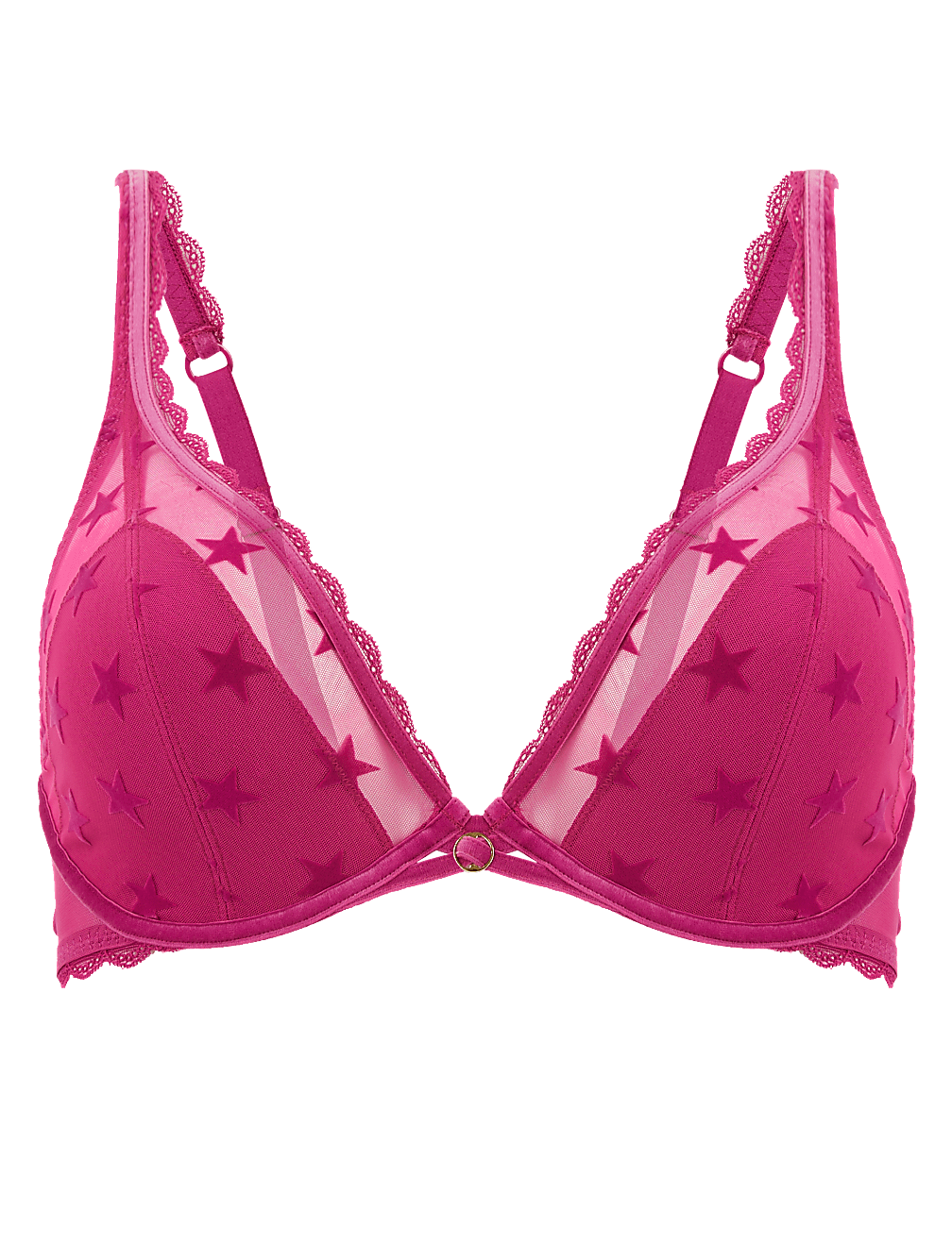 Star Flock High Apex Plunge Bra A-E