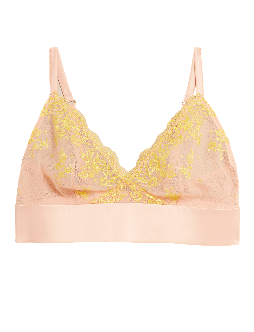Blossom Embroidered Non Wired Bralette