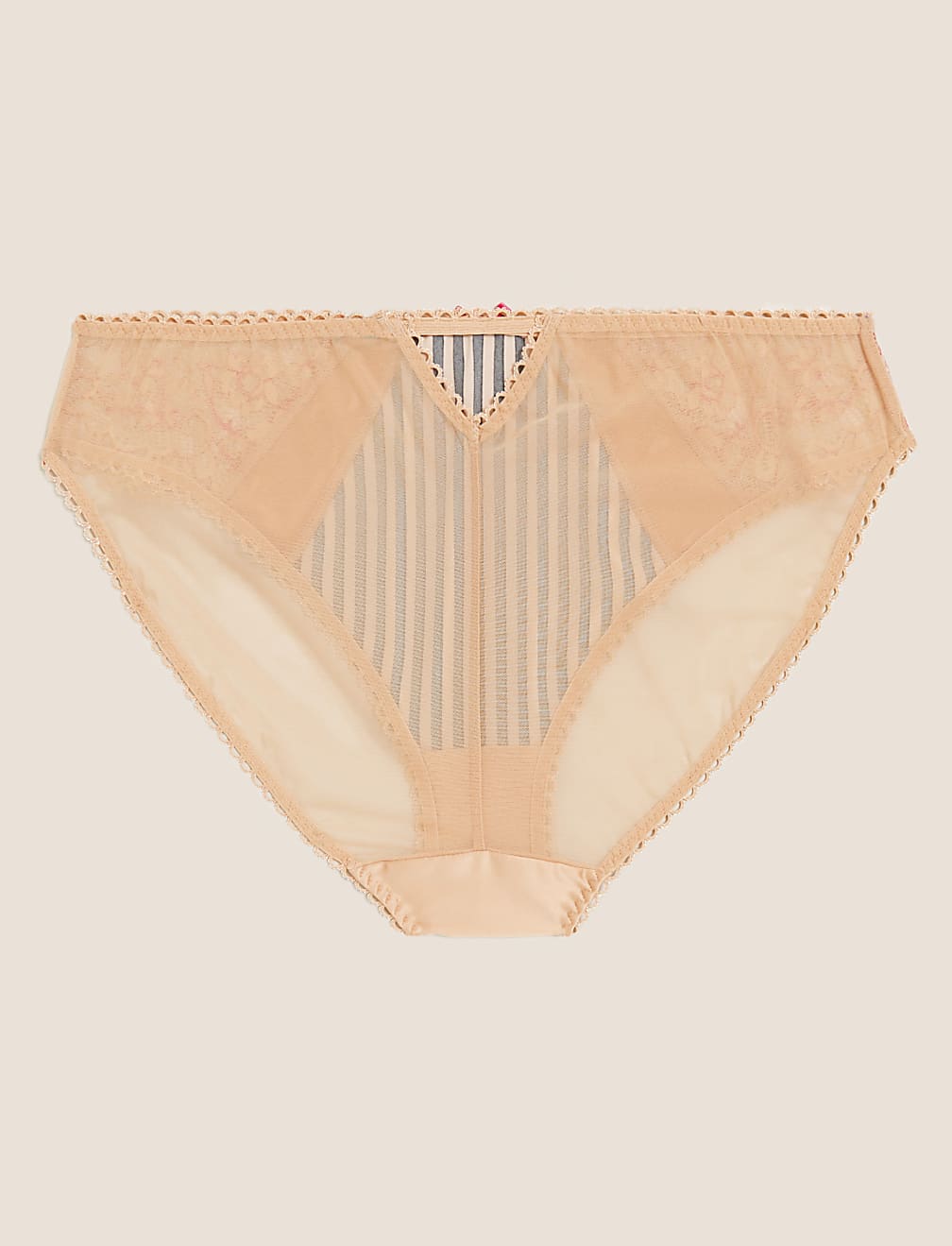 Satin High Leg Knickers