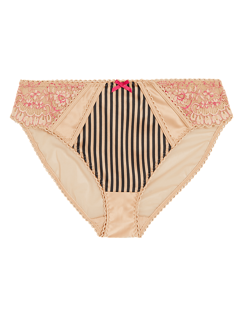 Satin High Leg Knickers